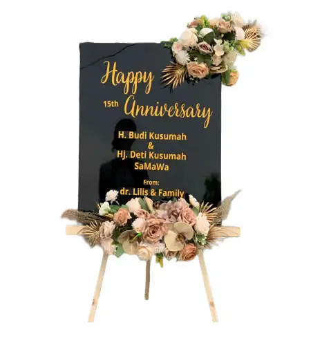 Papan Bunga Akrilik Brebeg